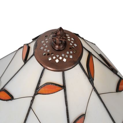 Brilagi - Tiffany-vitraal tafellamp FOLIA 1xE27/60W/230V