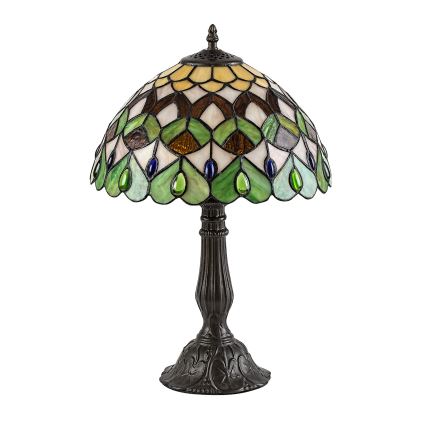 Brilagi - Tiffany-vitraal tafellamp MARGARET 1xE27/40W/230V