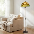 BRILAGI - Tiffany-vitraal vloerlamp MARGARET 2xE27/60W/230V