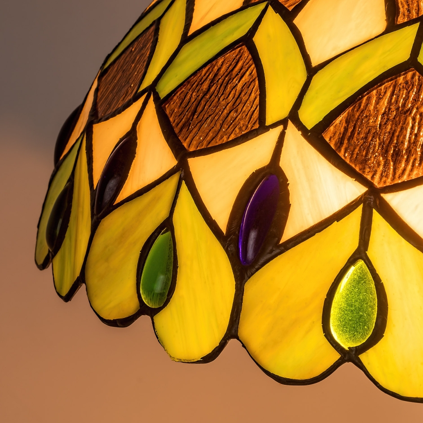 Brilagi - Tiffany-vitraal vloerlamp MARGARET 2xE27/60W/230V