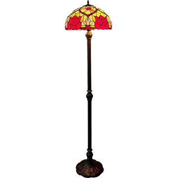 Brilagi - Tiffany-vloerlamp GARLAN 2xE27/60W/230V