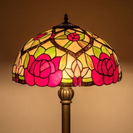 Brilagi - Tiffany-vloerlamp GARLAN 2xE27/60W/230V