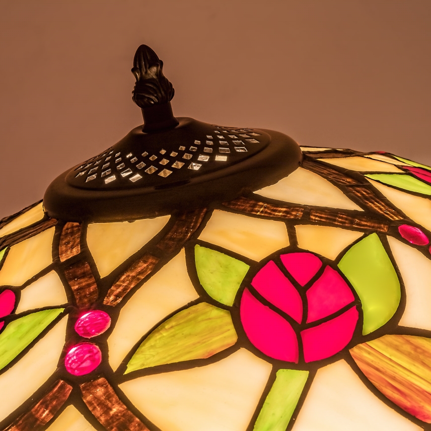 Brilagi - Tiffany-vloerlamp GARLAN 2xE27/60W/230V