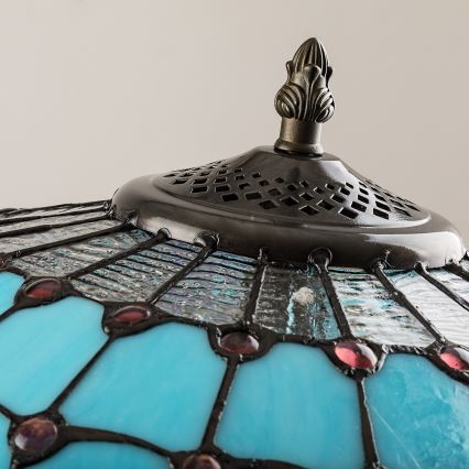 Brilagi - Tiffany-vloerlamp LORAS 2xE27/60W/230V