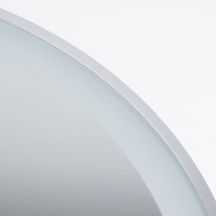 Brilagi - LED-badkamerspiegel TORINO LED/19W/230V Ø 60 cm zilver IP44 CRI 90 dimbaar + CCT