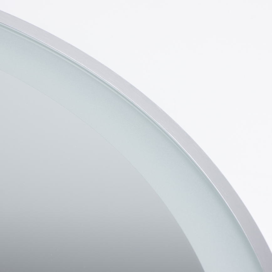 Brilagi - LED-badkamerspiegel TORINO LED/19W/230V Ø 60 cm zilver IP44 CRI 90 dimbaar + CCT
