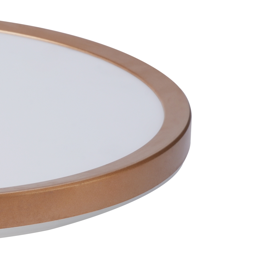 Brilagi - LED plafonnière voor badkamer ULTRA SLIM LED/24W/230V Ø 42 cm roségoud IP54