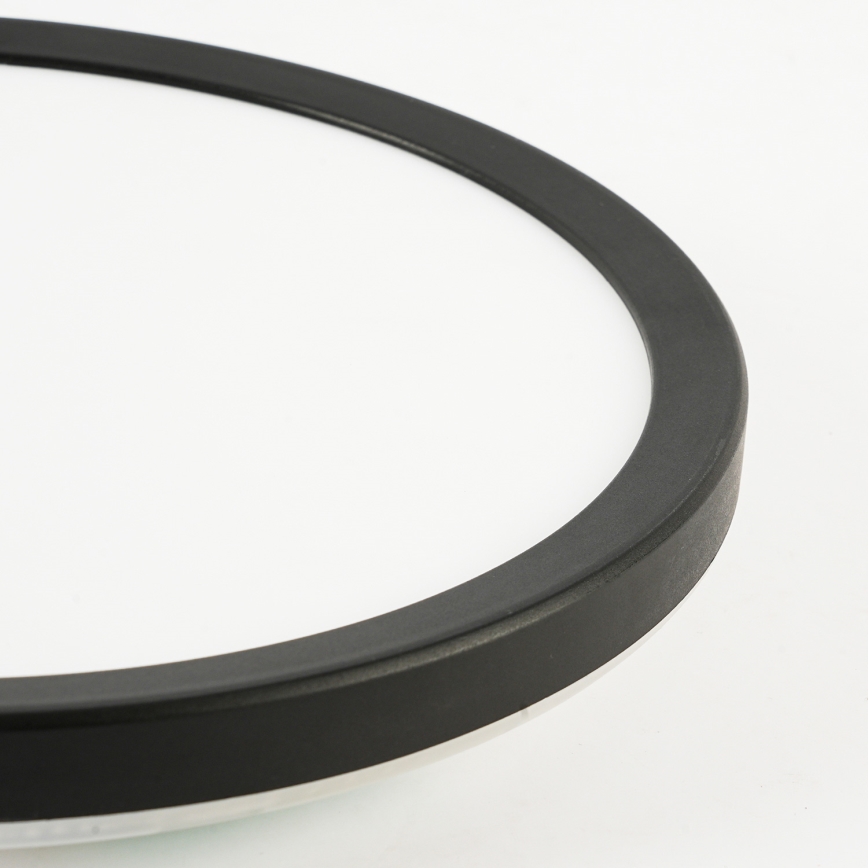 Brilagi - LED dimbare plafondlamp ULTRA SLIM LED/24W/230V 2700-6500K Ø 42 cm zwart + afstandsbediening