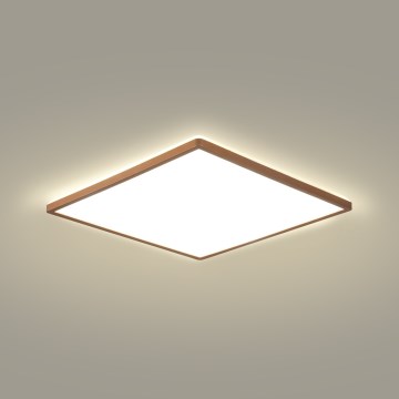 Brilagi - ULTRA SLIM LED plafondlamp voor badkamer 24W/230V 42x42 cm roségoud IP54