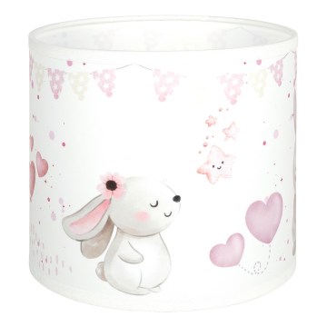Brilagi - Universele lampenkap BOBO E27 Ø 15 cm crème/konijntjes