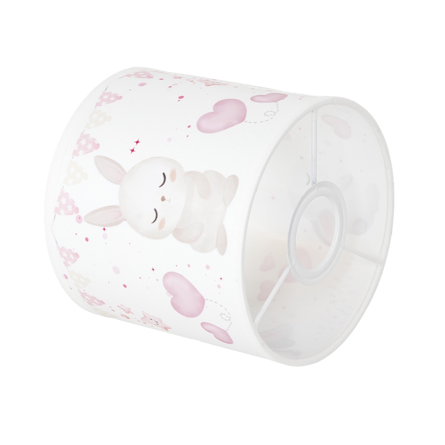 Brilagi - Universele lampenkap BOBO E27 Ø 15 cm crème/konijntjes