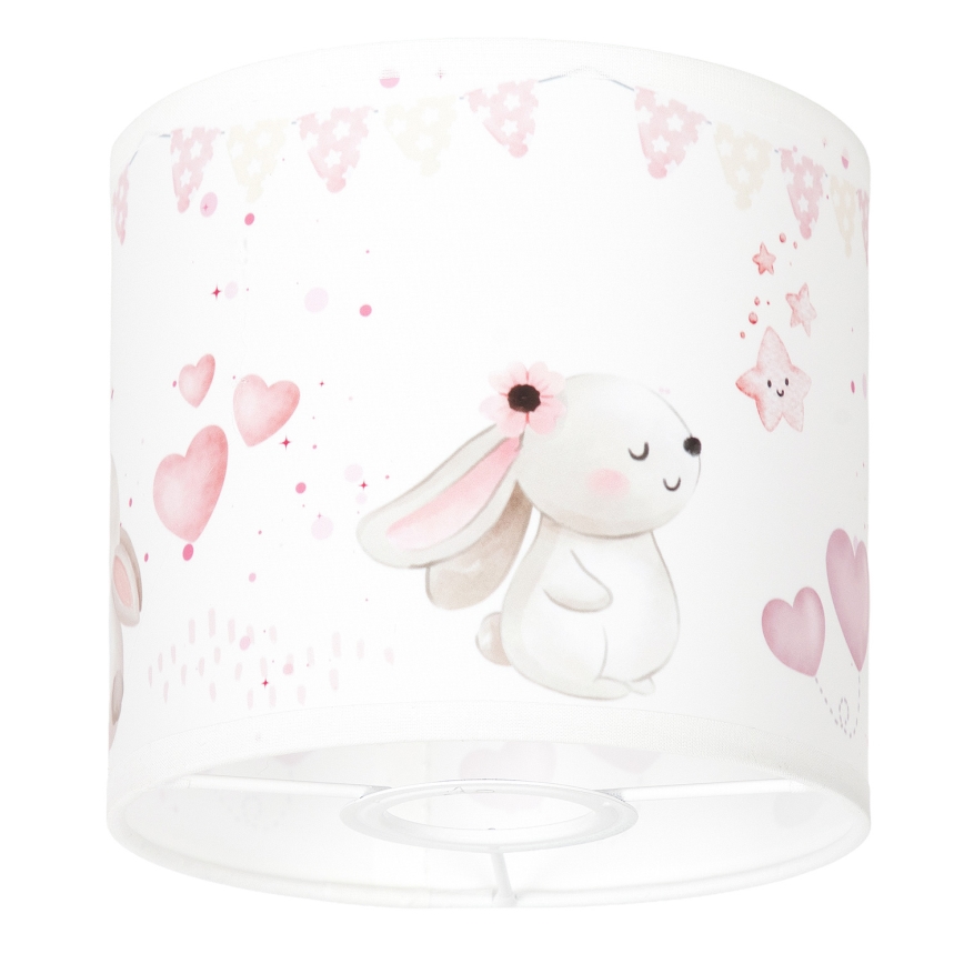 BRILAGI - Universele lampenkap BOBO E27 Ø 15 cm crème/konijntjes