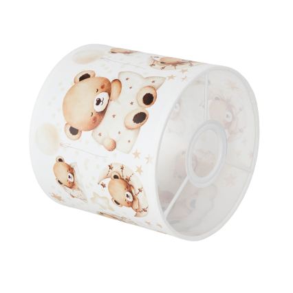BRILAGI - Universele lampenkap BOBO E27 Ø 15 cm wit/beertjes