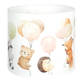 Brilagi - Universele lampenkap BOBO E27 Ø 15 cm wit/dierenmotief