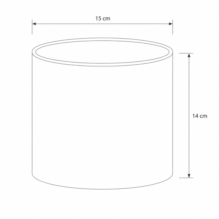 Brilagi - Universele lampenkap BOBO E27 Ø 15 cm wit/dierenmotief