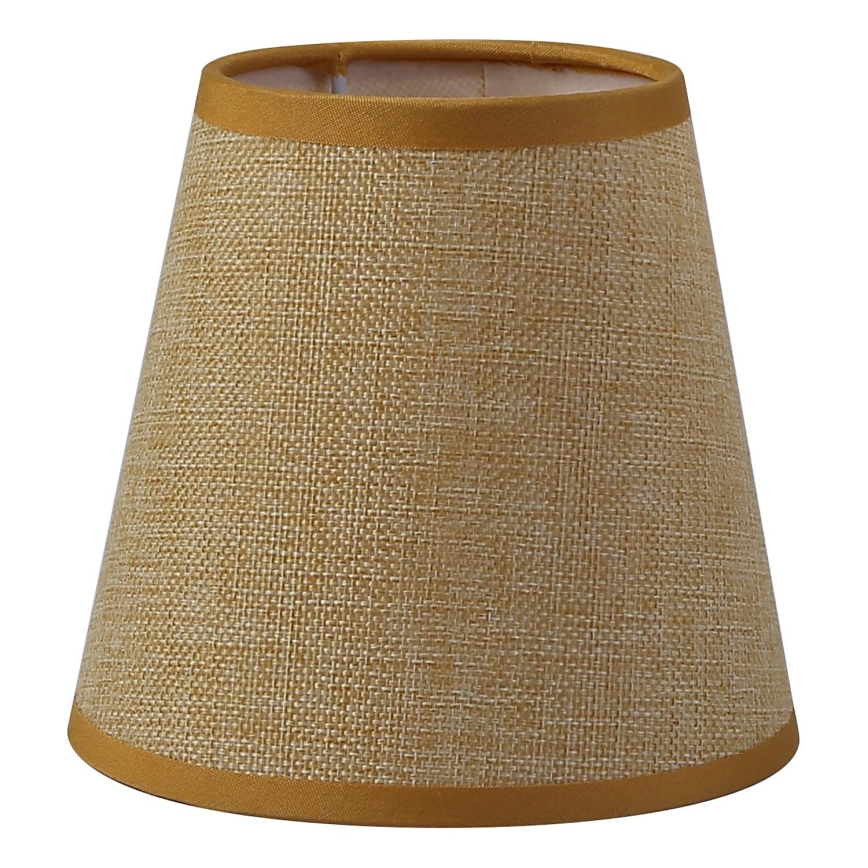 Brilagi - Universele lampenkap NUBILA E27 13x9 cm lichtbruin