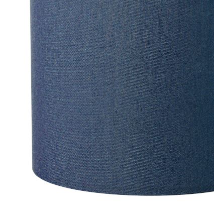 Brilagi - Universele lampenkap NUBILA E27 15,5x14 cm donkerblauw