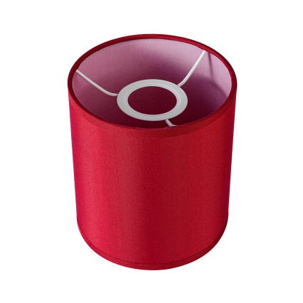 Brilagi - Universele lampenkap NUBILA E27 15,5x14 cm Pompejaanse rood