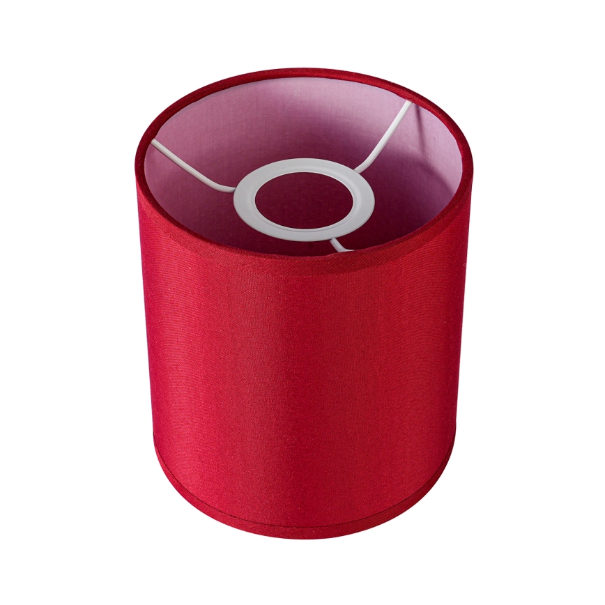 Brilagi - Universele lampenkap NUBILA E27 15,5x14 cm Pompejaanse rood