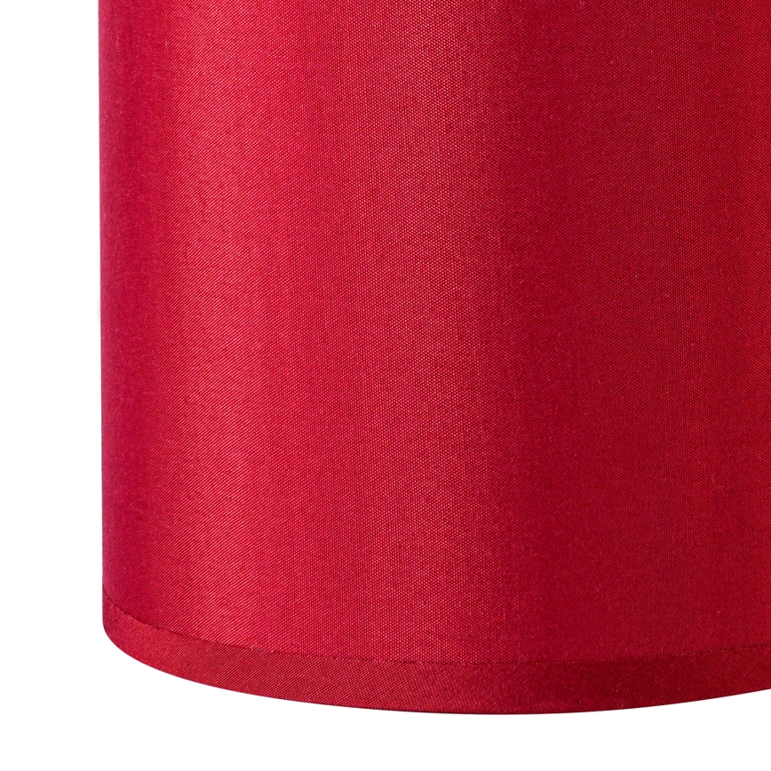 Brilagi - Universele lampenkap NUBILA E27 15,5x14 cm Pompejaanse rood