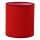 Brilagi - Universele lampenkap NUBILA E27 15,5x14 cm rood