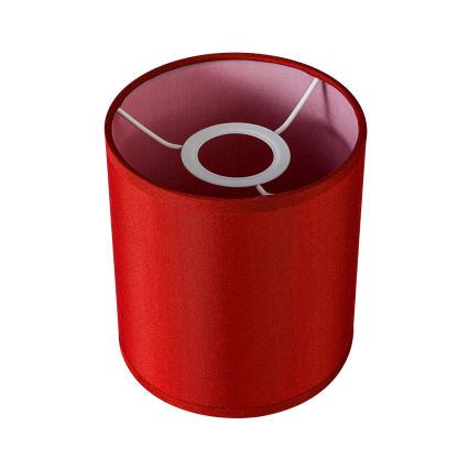 Brilagi - Universele lampenkap NUBILA E27 15,5x14 cm rood