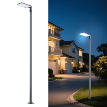 Brilagi - URBANLIGHT LED/200W/230V buitenlamp voor straatverlichting met 3 m paal en verstelbaar scharnier, antraciet, IP65