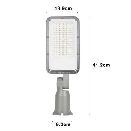 Brilagi - URBANLIGHT LED-straatlamp LED/50W/230V grijs IP65