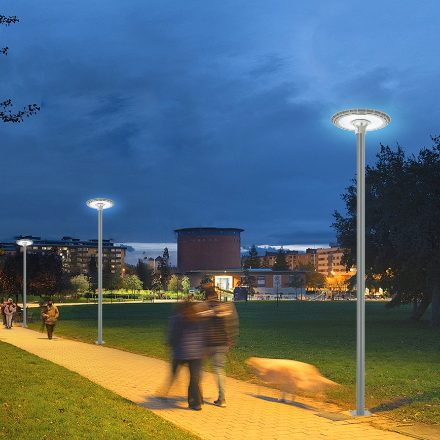 BRILAGI - URBANSPARK LED straatlamp voor buiten 120W/230V grijs IP65