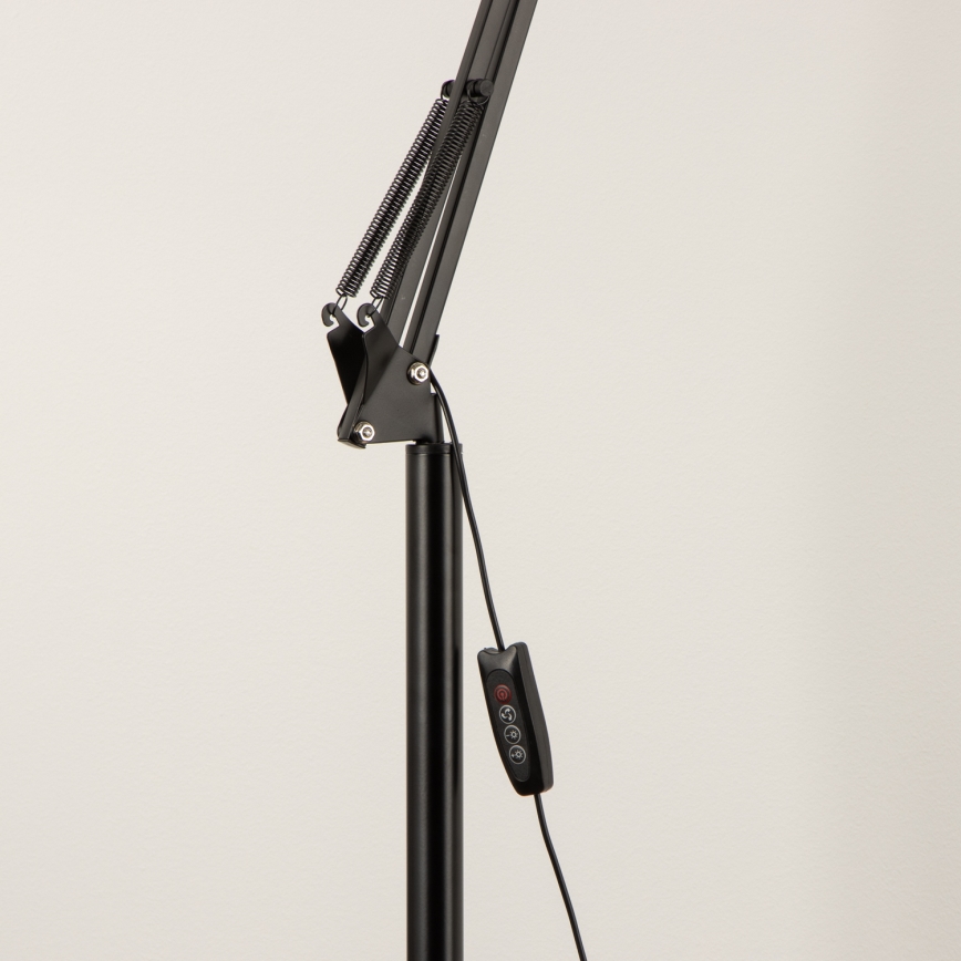 Brilagi - Dimbare flexibele vloerlamp VARIO LED/14W/230V 3000-6000K 157 cm zwart