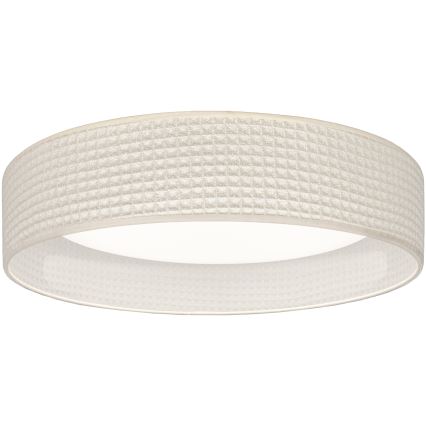 Brilagi - LED dimbare plafondlamp VELVET SMARTIX LED/36W/230V 3000–6000K Ø 55 cm crème Wi-Fi Tuya Beacon + afstandsbediening