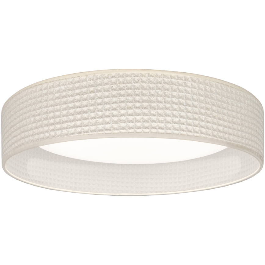 Brilagi - LED dimbare plafondlamp VELVET SMARTIX LED/36W/230V 3000–6000K Ø 55 cm crème Wi-Fi Tuya Beacon + afstandsbediening