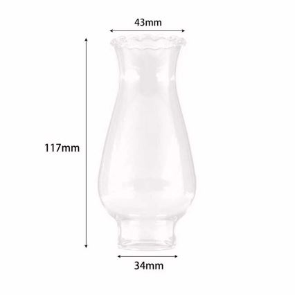 Brilagi - Vervangend glas voor de petroleumlamp MERLIN