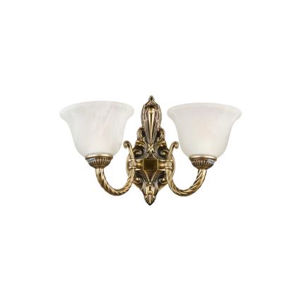 Brilagi - Vervangend glas voor kroonluchter en wandlamp CLASSIC E14 Ø cm wit