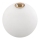 Brilagi - Vervangend glas voor kroonluchter, wandlamp en lamp MISTEL, MILLA diameter 10 cm wit