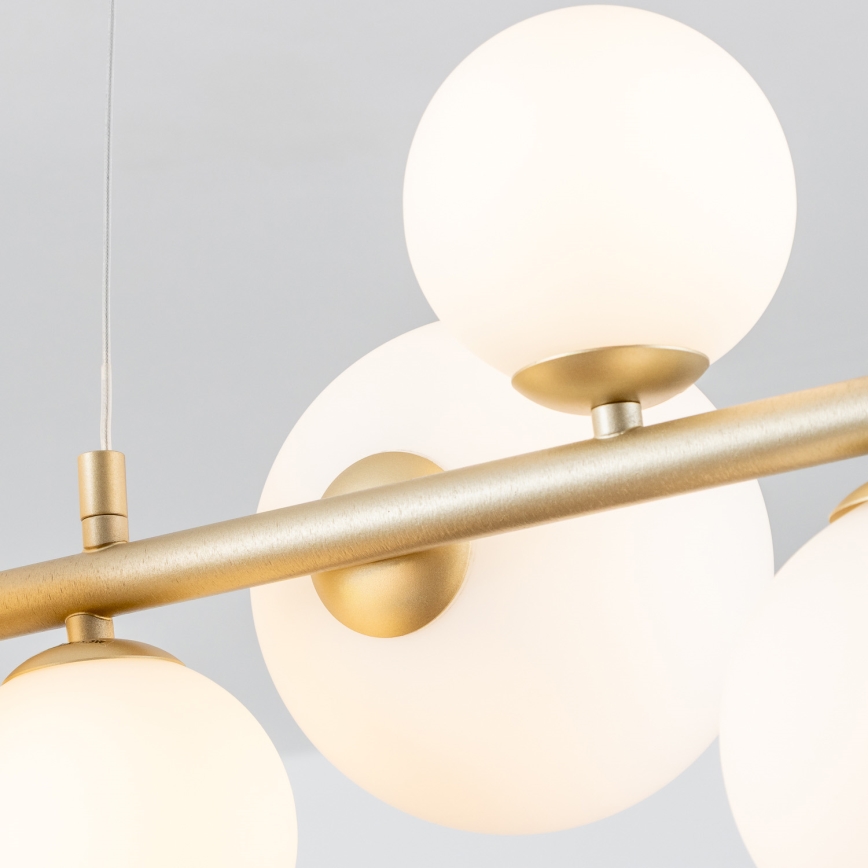 Brilagi - Vervangend glas voor kroonluchter, wandlamp en lamp MISTEL, MILLA diameter 10 cm wit
