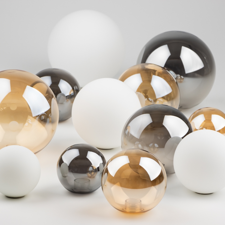 Brilagi - Vervangingsglas voor kroonluchter, wandlamp en lamp MISTEL, MILLA Ø 12 cm goudkleurig