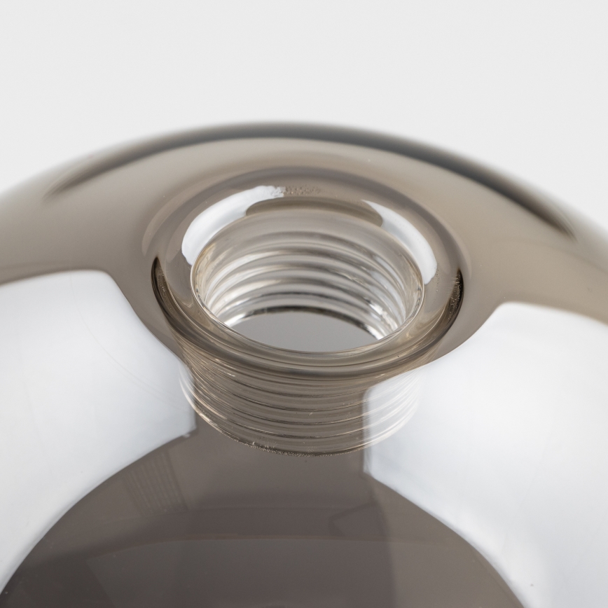 BRILAGI - Vervangend glas voor kroonluchter, wandarmatuur en lamp MISTEL, MILLA Ø 15 cm rookkleurig