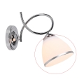 Brilagi - Vervangend glas voor wandlamp en kroonluchter FRED E27 Ø 13,5 cm crème/glanzend chroom