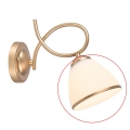 Brilagi - Vervangend glas voor wandlamp en kroonluchter FRED E27 Ø 13,5 cm crème/goud