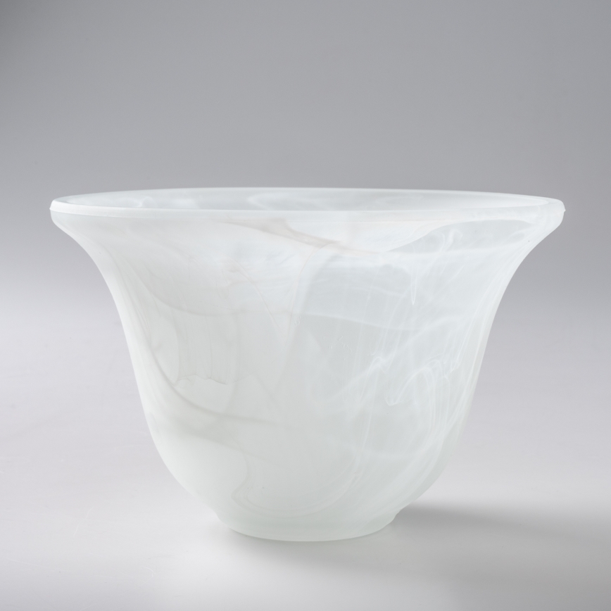 BRILAGI - Vervangingsglas voor kroonluchter en wandlamp CLASSIC E14 Ø 11 cm wit