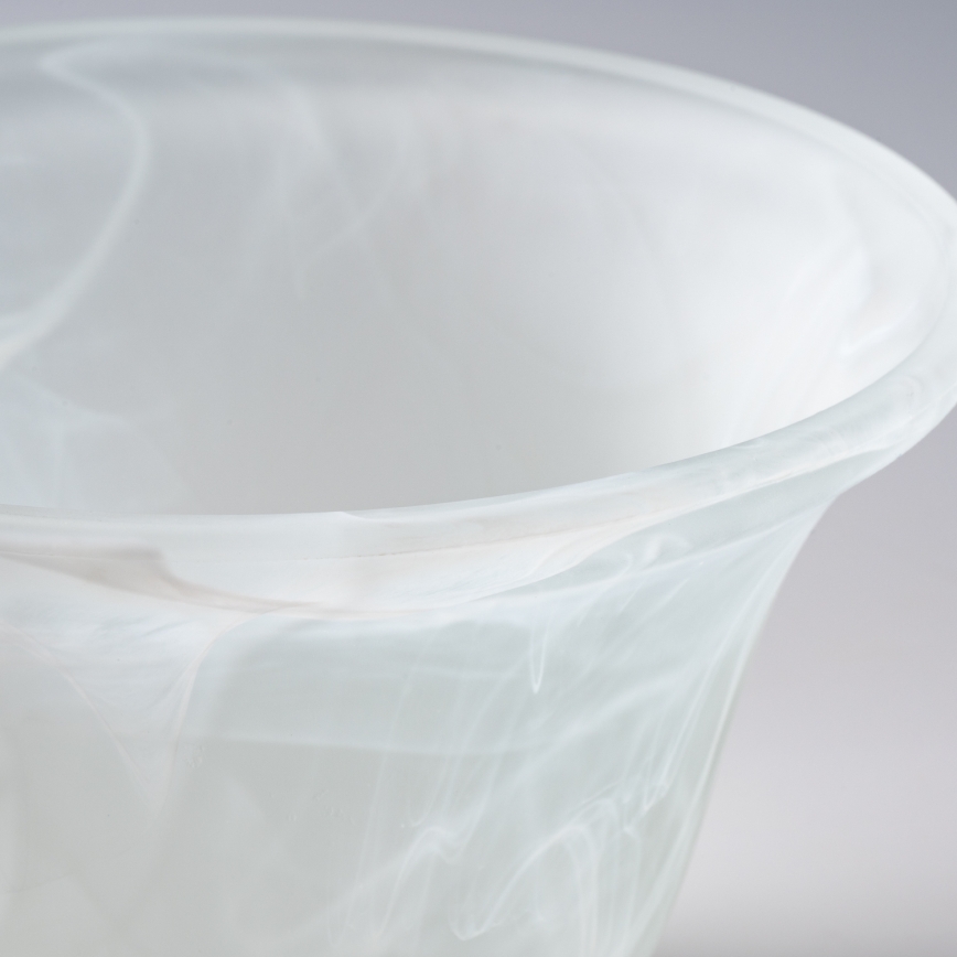 BRILAGI - Vervangingsglas voor kroonluchter en wandlamp CLASSIC E14 Ø 11 cm wit