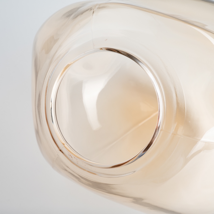 BRILAGI - Reserveglas voor kroonluchter, wand- en plafondlamp VULCANO E27 Ø 25 cm rookbeige