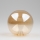 Brilagi - Vervangingsglas voor kroonluchter, wandlamp en lamp MISTEL, MILLA Ø 12 cm goudkleurig