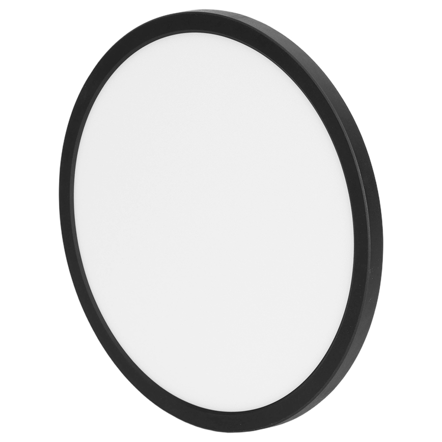 Brilagi - LED RGBW dimbare plafondlamp VIBE LED/24W/230V 3000-6500K zwart + afstandsbediening