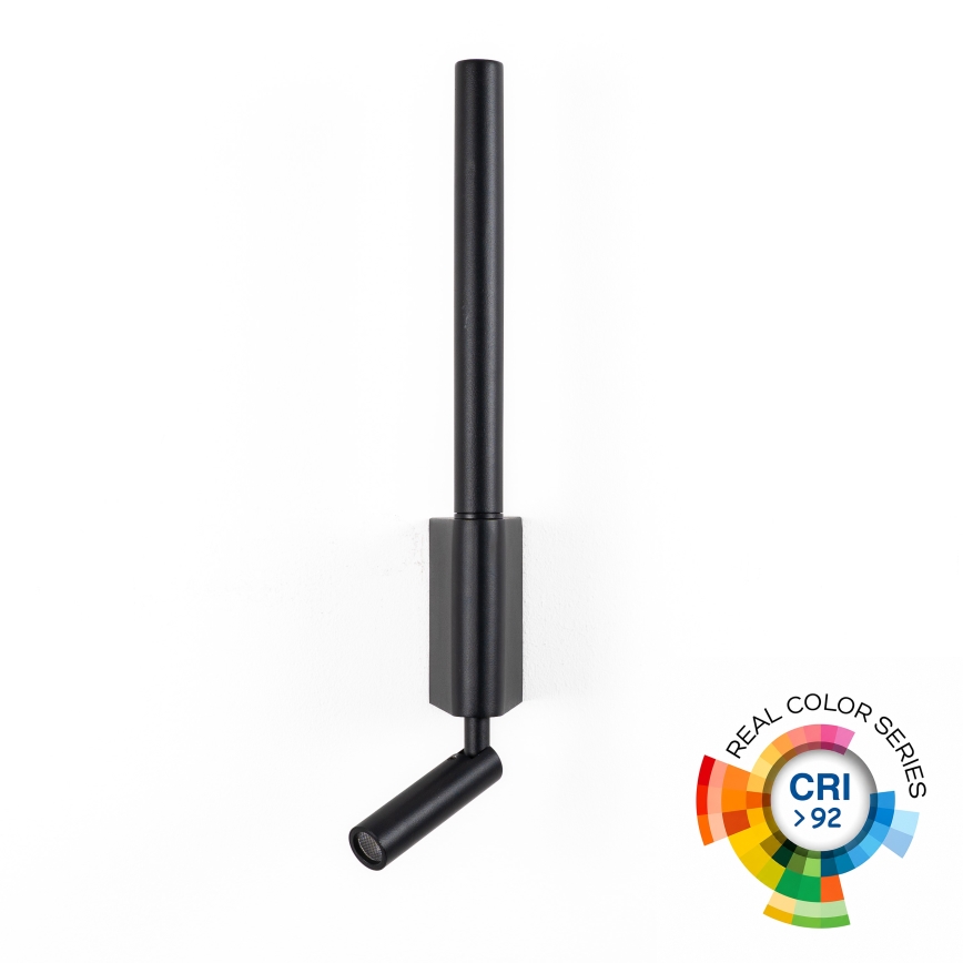 BRILAGI - VIXON LED-wandspot LED/3W/230V + LED/5W zwart CRI 90