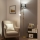 Brilagi - Vloerlamp CERIA 1xE27/100W/230V + 1xE14/25W goud/zwart