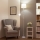 Brilagi - Vloerlamp CERIA 2-in-1 1xE27/100W/230V + 1xE14/25W wit/beige