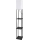 Brilagi - Vloerlamp met planken GRADUS 1xE27/40W/230V zwart/wit