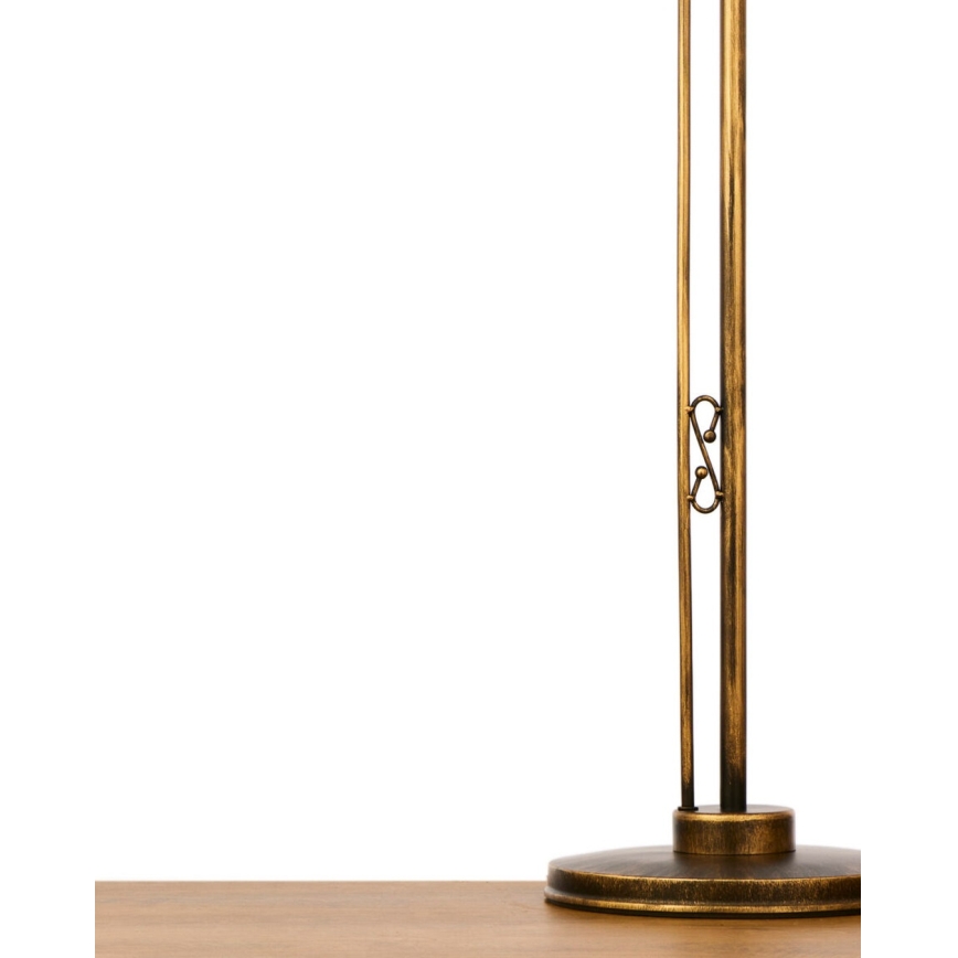 Brilagi - Vloerlamp MOLLERO 1xE27/15W/230V brons/patina